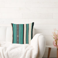 Turquoise top southwestern pillows