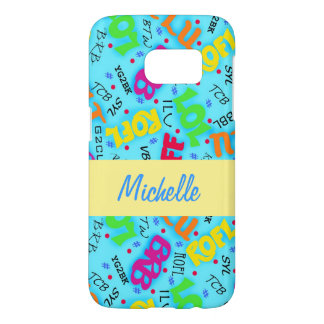 Turquoise Samsung Galaxy S7 Cases & Covers | Zazzle