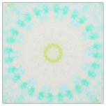 Turquoise Tie Dye Groovy Retro Fabric