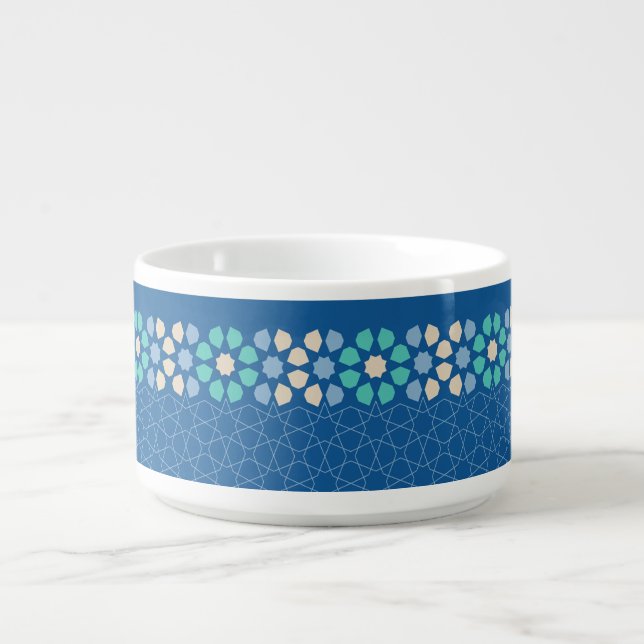 Turquoise Tranquility Rhythm Bowl (Center)