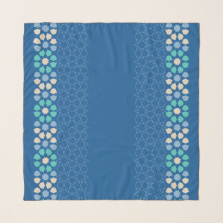 Turquoise Tranquility Rhythm Scarf