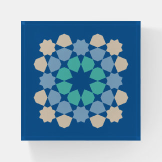 Turquoise Tranquility Tile Paperweight