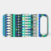 Turquoise Tribal Pattern Case-Mate iPhone Case (Back (Horizontal))