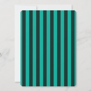 Turquoise Vertical Stripes Customize This!