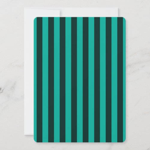 Turquoise Vertical Stripes Customize This