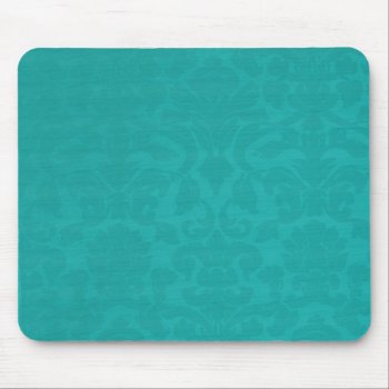 Turquoise Vintage Background Mouse Pad by AllyJCat at Zazzle