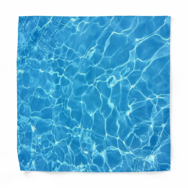 Turquoise Water Bandana (Front)