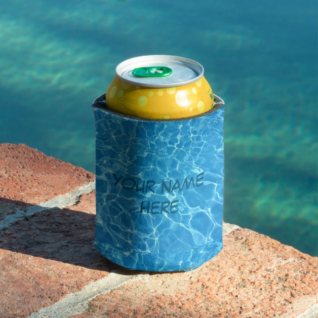 Turquoise Water Can Cooler (In Situ Pool)