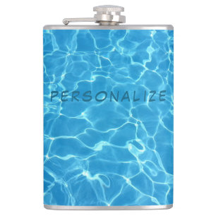 Turquoise Water Flask