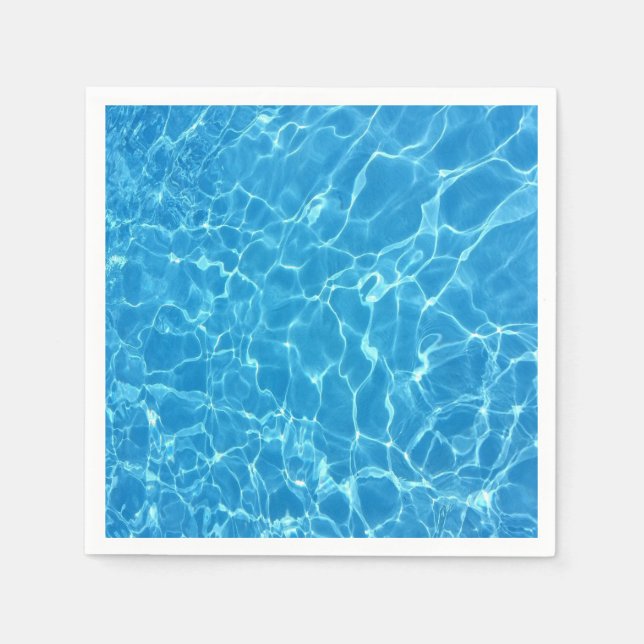 Turquoise Water Napkins (Front)