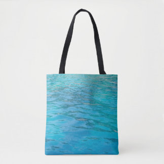 Turquoise Water Tote Bag