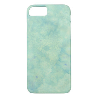 Turquoise Watercolor Abstract Art iPhone 8/7 Case