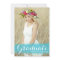 Turquoise Watercolor Overlay Photo Graduation