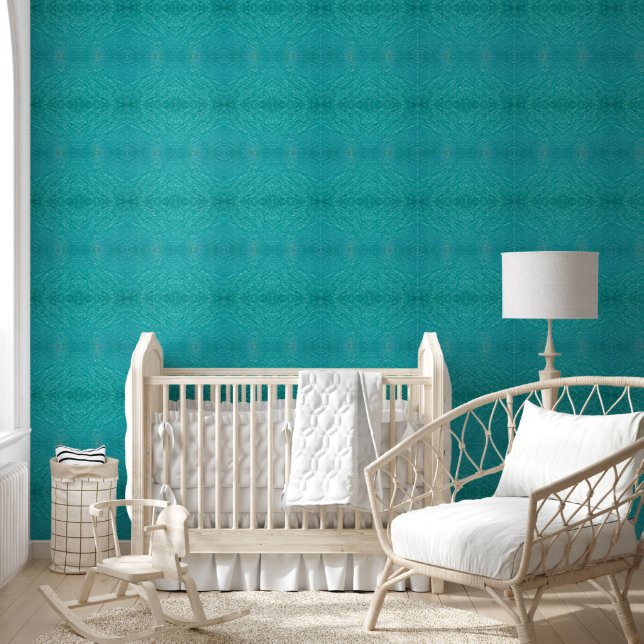Turquoise waters L-size pattern Wallpaper (Kids)
