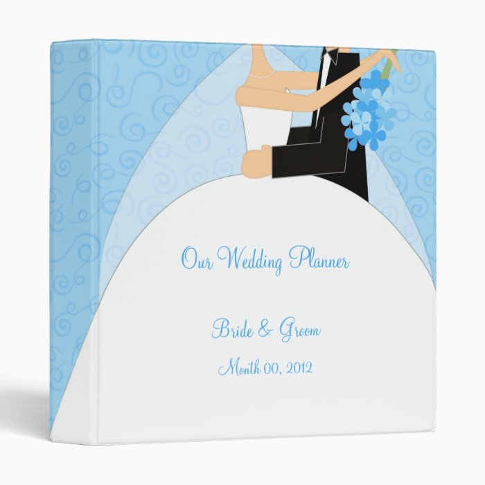 Turquoise Wedding Planner binder