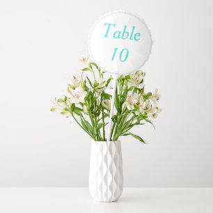 Turquoise Wedding XO Balloon