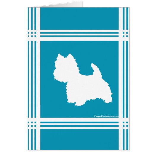 Turquoise Westies (Front)