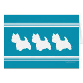 Turquoise Westies (Front Horizontal)