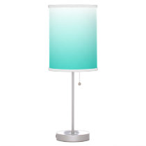 Turquoise White Ombre Table Lamp Turquoise White Ombre Table Lamp