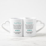 Turquoise Will You Be My Godmother Godfather Photo Coffee Mug Set<br><div class="desc">Ask that special couple in your life to be your child's godparents with this personalized godmother and godfather proposal coffee mug set. Customize these adorable mugs with a photo of your child and their name.</div>