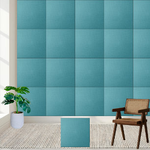 Turquoise Woven Texture -  Modern & Stylish Ceramic Tile