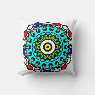 Turquoise Zen Pillow