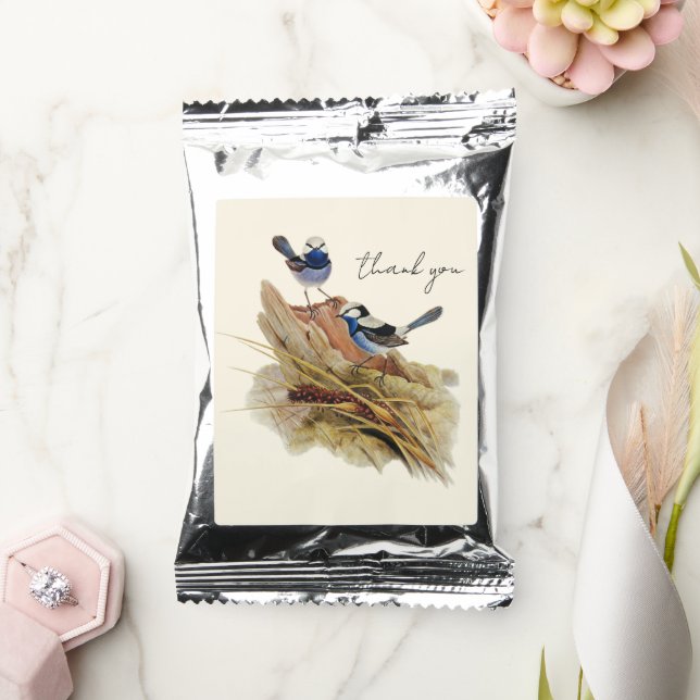 Turquoisine Superb Warbler,  Coffee Drink Mix (Wedding)