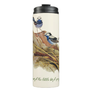 Turquoisine Superb Warbler Thermal Tumbler