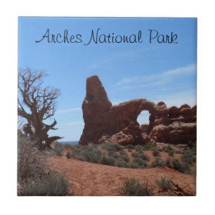 Turret Arch- Arches National Park Ceramic Tile