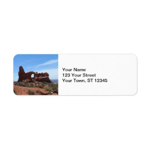 Turret Arch- Arches National Park Label