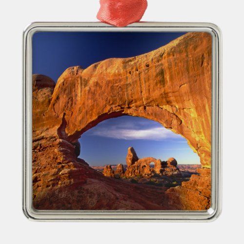 Turret Arch Arches National Park Utah USA Metal Ornament