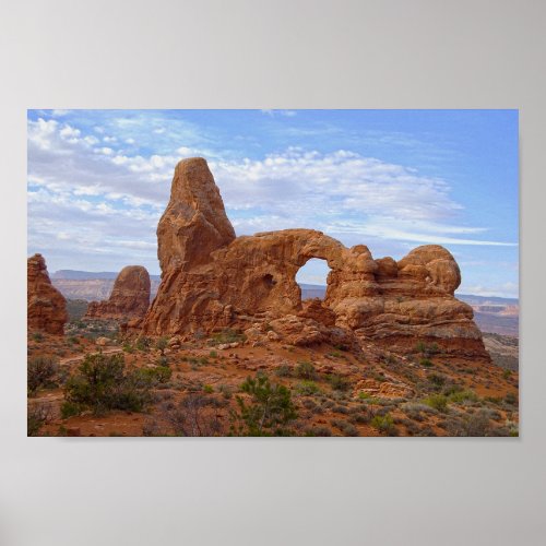 Turret Arch at Arches National Park Utah Poster