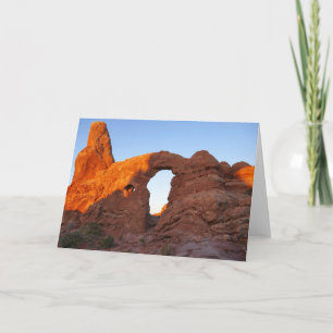 Turret Arch at Sunrise II Card