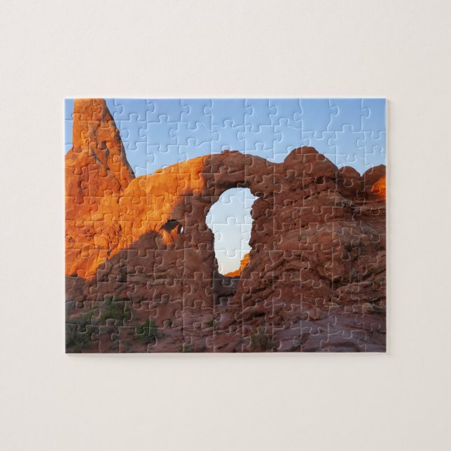 Turret Arch at Sunrise II Jigsaw Puzzle (Horizontal)