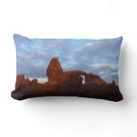 Turret Arch at Sunrise in Arches National Park Lumbar Pillow