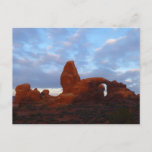 Turret Arch at Sunrise in Arches National Park Postcard