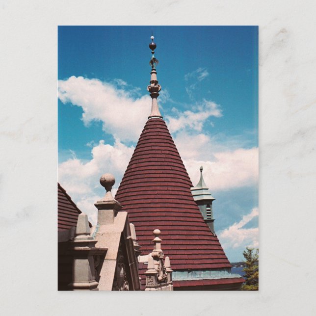 Turret, Boldt Castle, Heart Island Postcard (Front)