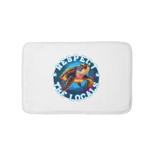 Turtle 001 Shell Yeah! Bath Mat
