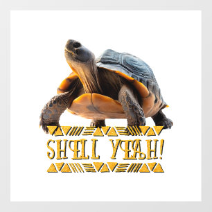 Turtle 001 Shell Yeah! Floor Decals