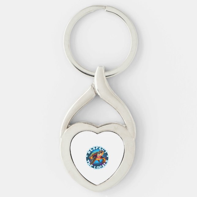 Turtle 001 Shell Yeah! Keychain (Front)