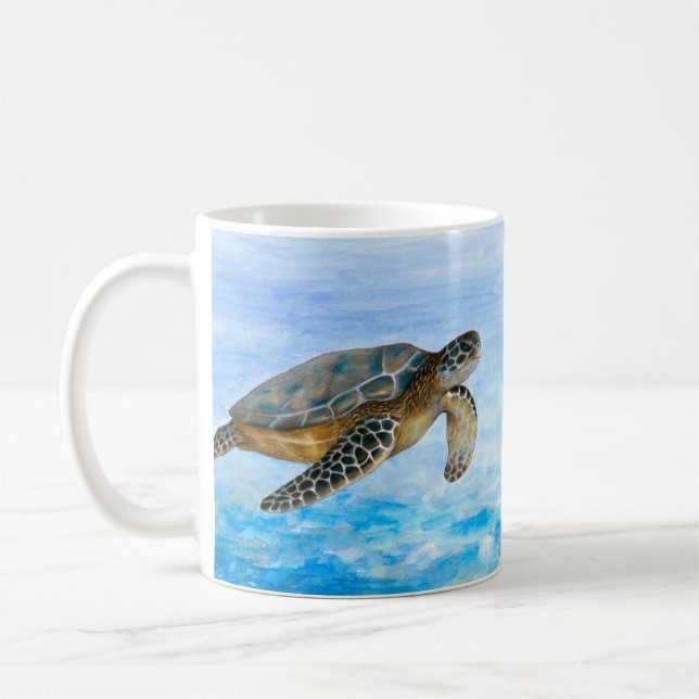 Turtle 1 coffee mug (Left)