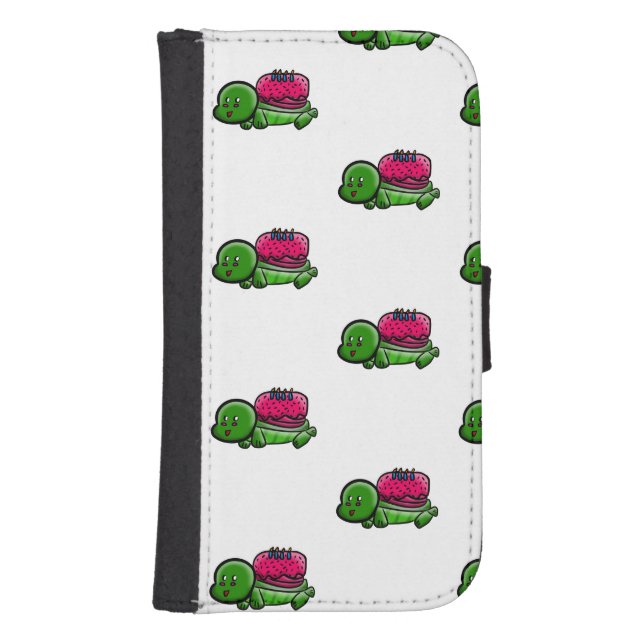 Turtle 2 samsung galaxy wallet case (Front)