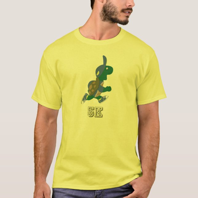 Turtle 5K - Blue T-Shirt (Front)