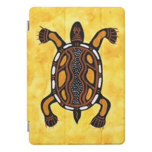 Turtle - Aboriginal Inspired Art Painting iPad Pro Cover