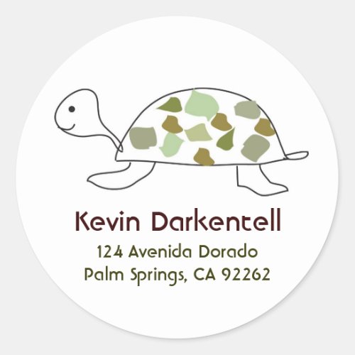 Turtle Address Labels