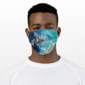 turtle adult cloth face mask (Worn)