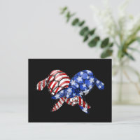 Turtle American Flag Shirt 4th Of July Patriotic