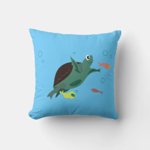 Turtle American MoJo Pillow