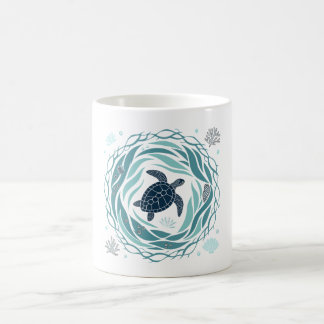 Turtle And Sea Coffee Mug