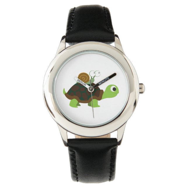 Turtle and snail watch (Front)